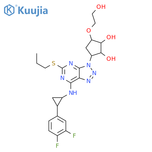 ent-Ticagrelor structure