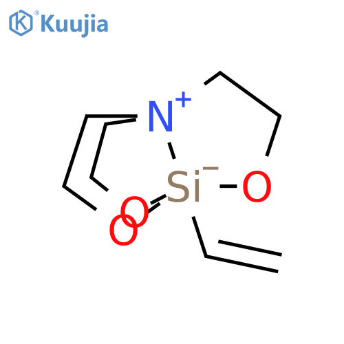 2,8,9-Trioxa-5-aza-1-silabicyclo[3.3.3]undecane,1-ethenyl- structure