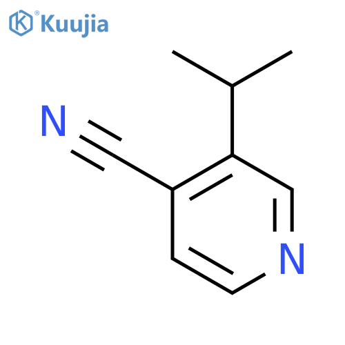3-Isopropylisonicotinonitrile structure