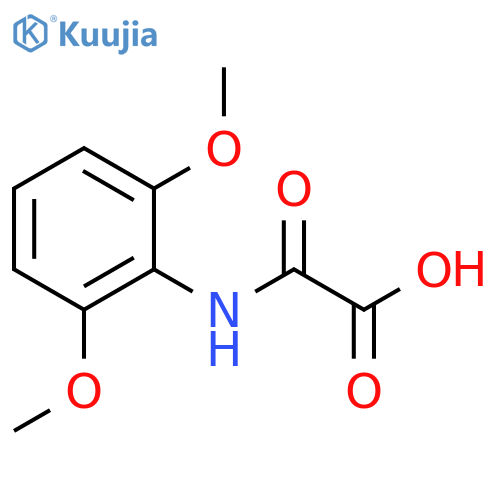 Acetic acid, 2-[(2,6-dimethoxyphenyl)amino]-2-oxo- structure