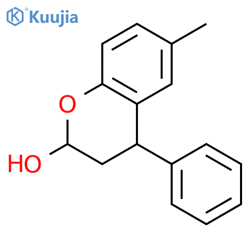 rac-6-Methyl-4-phenyl-2-chromanol (Tolterodine Impurity)(Mixture of Diastereomers) structure