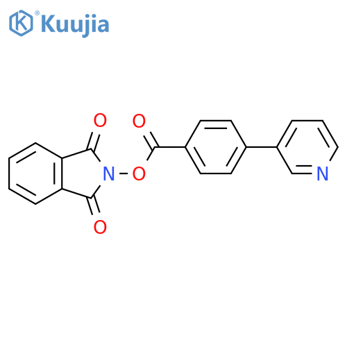 1,3-Dihydro-1,3-dioxo-2H-isoindol-2-yl 4-(3-pyridinyl)benzoate structure