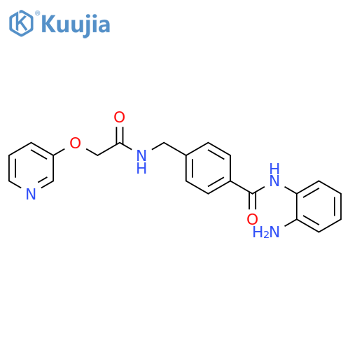 Benzamide,N-(2-aminophenyl)-4-[[[(3-pyridinyloxy)acetyl]amino]methyl]- structure