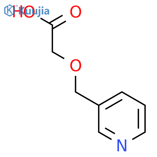 2-(3-pyridylmethoxy)acetic acid structure