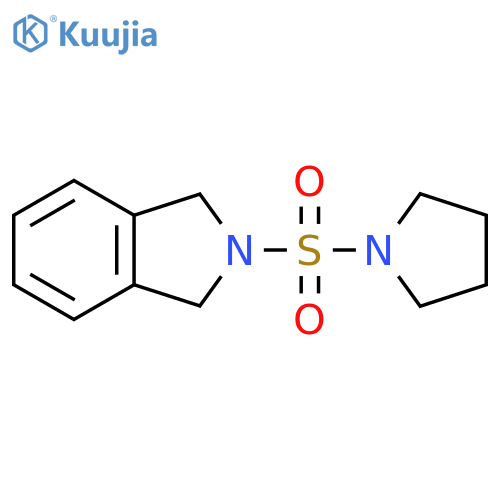 2-(pyrrolidine-1-sulfonyl)-2,3-dihydro-1H-isoindole structure
