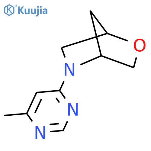 5-(6-Methylpyrimidin-4-yl)-2-oxa-5-azabicyclo[2.2.1]heptane structure