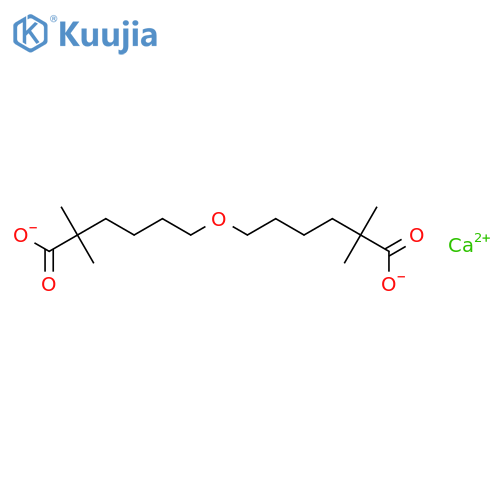 Gemcabene calcium structure