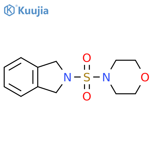 2-(morpholine-4-sulfonyl)-2,3-dihydro-1H-isoindole structure