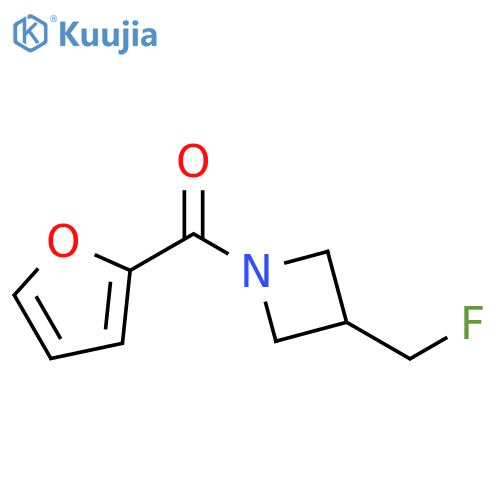 3-(fluoromethyl)-1-(furan-2-carbonyl)azetidine structure