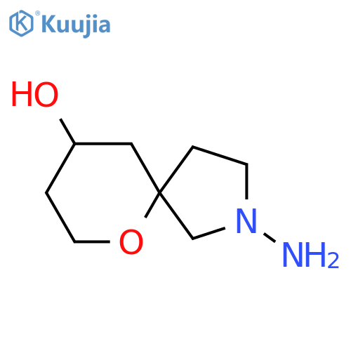 2-Amino-6-oxa-2-azaspiro[4.5]decan-9-ol structure