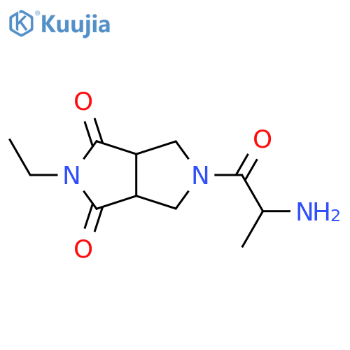 5-Alanyl-2-ethyltetrahydropyrrolo[3,4-c]pyrrole-1,3(2H,3aH)-dione structure