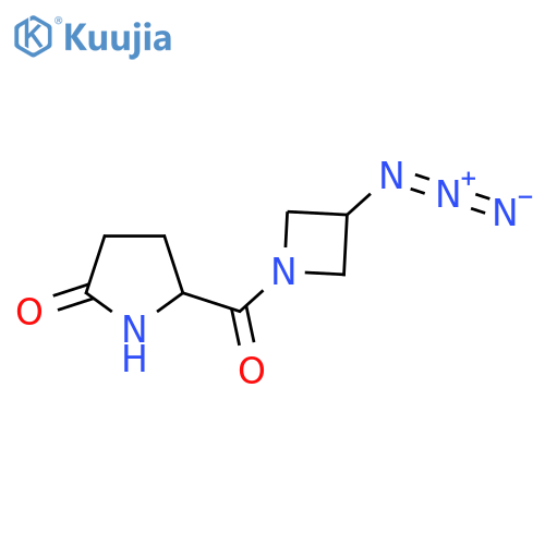 5-(3-Azidoazetidine-1-carbonyl)pyrrolidin-2-one structure