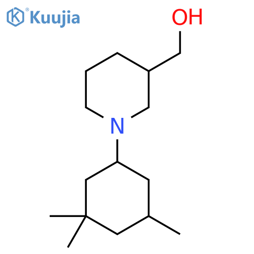 (1-(3,3,5-Trimethylcyclohexyl)piperidin-3-yl)methanol structure