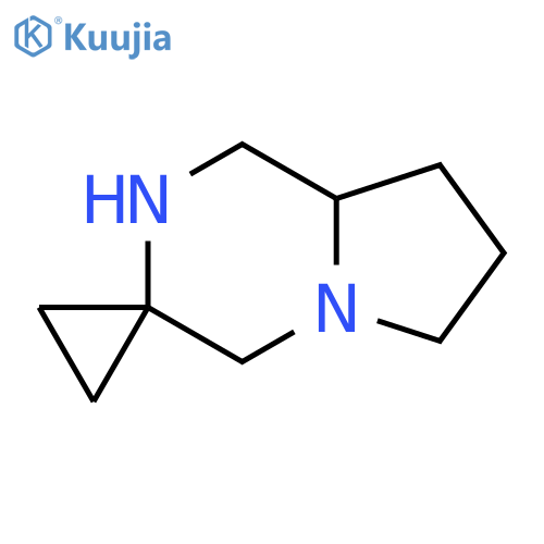 hexahydro-4'H-spiro[cyclopropane-1,3'-pyrrolo[1,2-a]pyrazine] structure