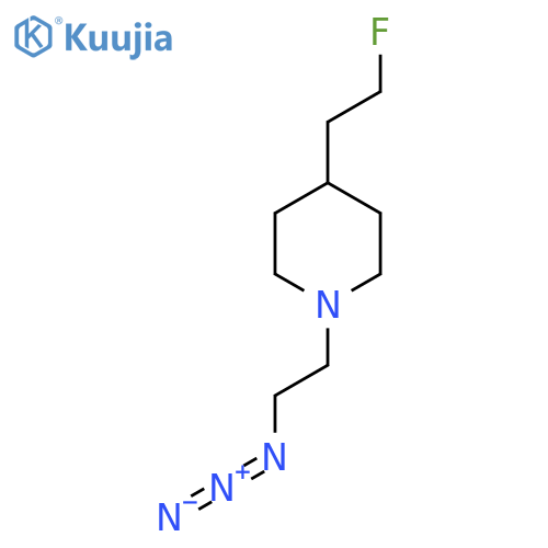1-(2-Azidoethyl)-4-(2-fluoroethyl)piperidine structure