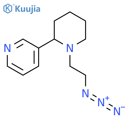 3-(1-(2-Azidoethyl)piperidin-2-yl)pyridine structure