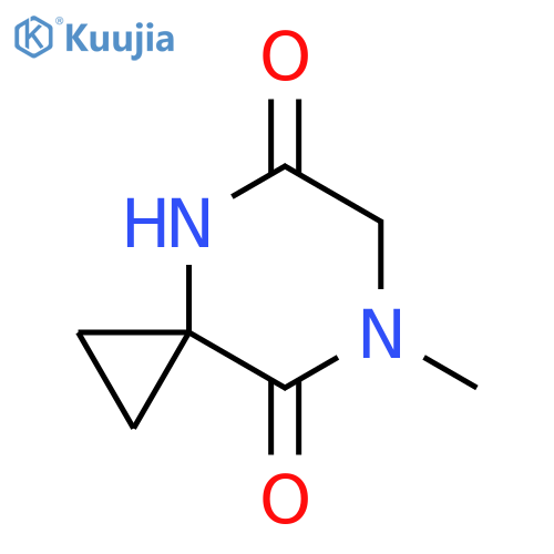 7-methyl-4,7-diazaspiro2.5octane-5,8-dione structure