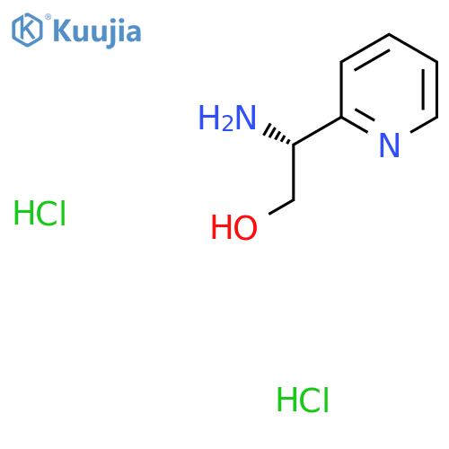 (R)-2-Amino-2-(pyridin-2-yl)ethanol dihydrochloride structure