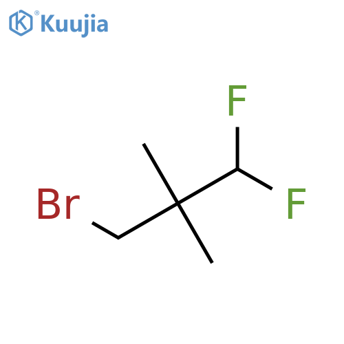 3-Bromo-1,1-difluoro-2,2-dimethylpropane structure