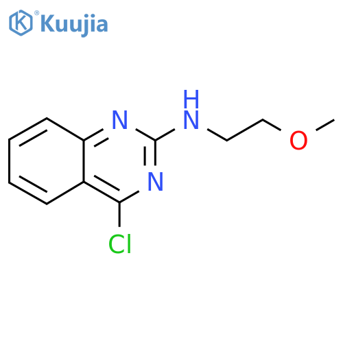 4-chloro-N-(2-methoxyethyl)quinazolin-2-amine structure