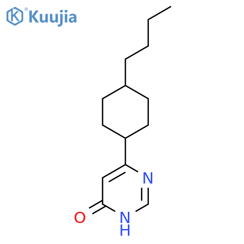 6-(4-Butylcyclohexyl)pyrimidin-4-ol structure