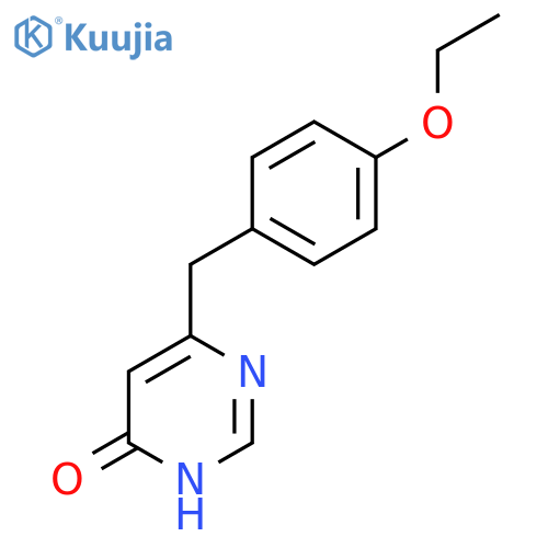 6-(4-Ethoxybenzyl)pyrimidin-4-ol structure
