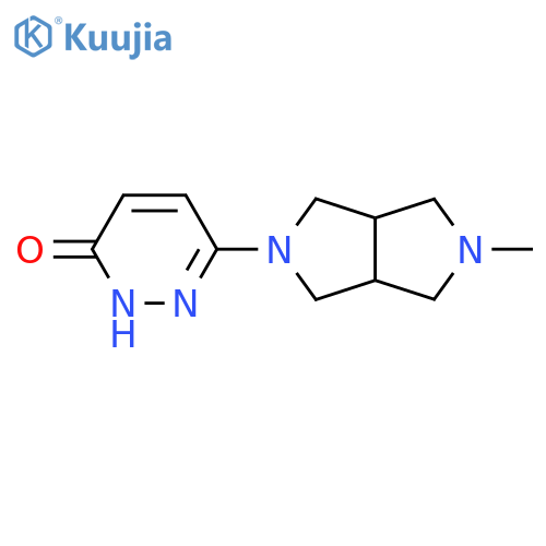 6-(5-methylhexahydropyrrolo[3,4-c]pyrrol-2(1H)-yl)pyridazin-3-ol structure