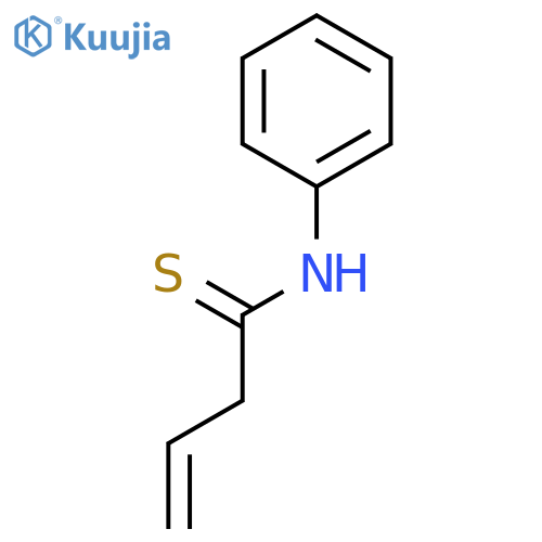3-Butenethioamide, N-phenyl- structure