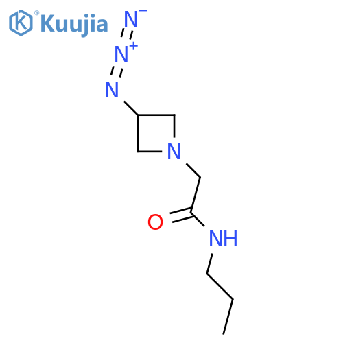 2-(3-Azidoazetidin-1-yl)-N-propylacetamide structure