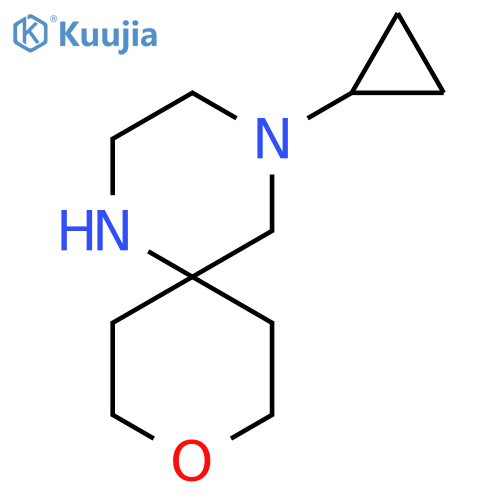 4-Cyclopropyl-9-oxa-1,4-diazaspiro[5.5]undecane structure