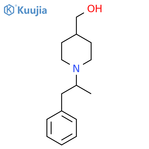 (1-(1-Phenylpropan-2-yl)piperidin-4-yl)methanol structure