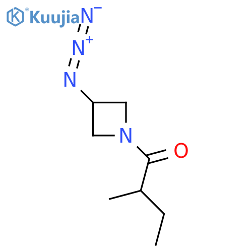 1-(3-Azidoazetidin-1-yl)-2-methylbutan-1-one structure