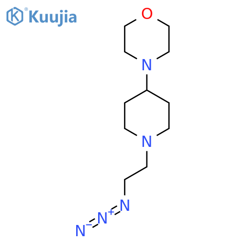 4-(1-(2-Azidoethyl)piperidin-4-yl)morpholine structure