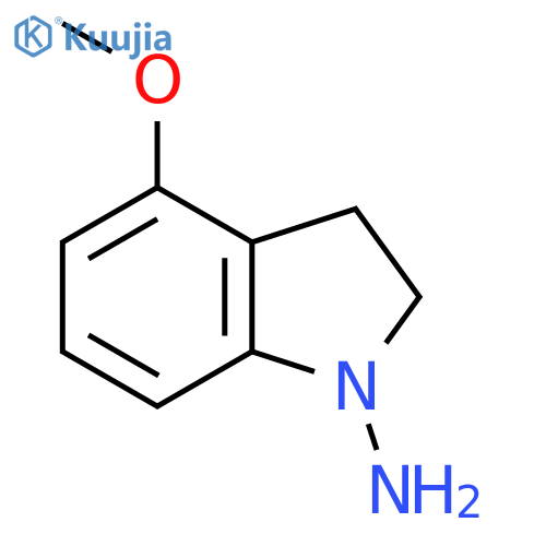 4-Methoxyindolin-1-amine structure