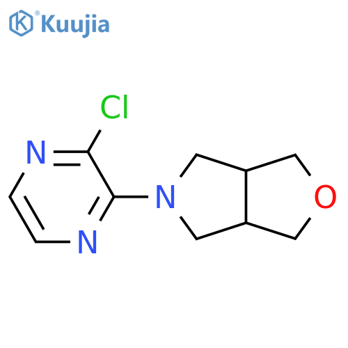 5-(3-chloropyrazin-2-yl)hexahydro-1H-furo[3,4-c]pyrrole structure