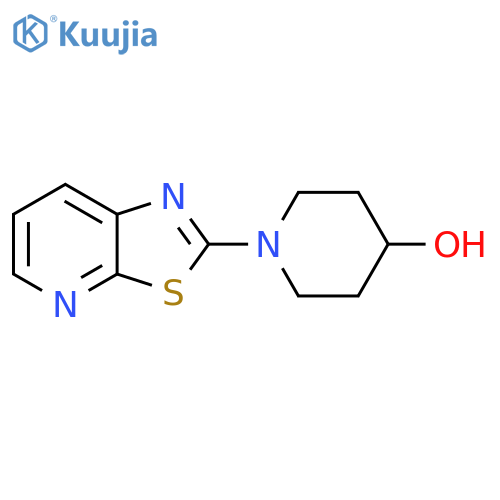 1-(Thiazolo[5,4-b]pyridin-2-yl)piperidin-4-ol structure