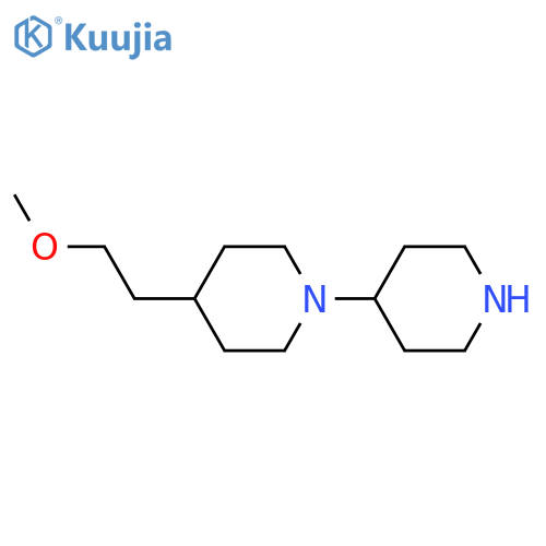 4-(2-Methoxyethyl)-1,4'-bipiperidine structure