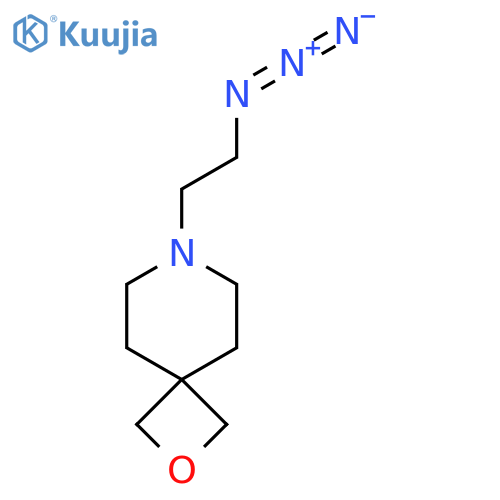 7-(2-Azidoethyl)-2-oxa-7-azaspiro[3.5]nonane structure