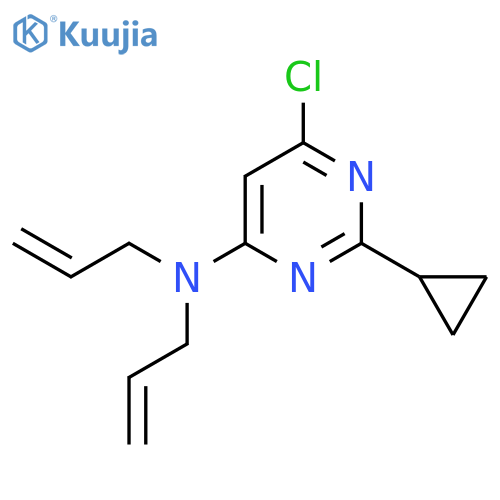 N,N-Diallyl-6-chloro-2-cyclopropylpyrimidin-4-amine structure
