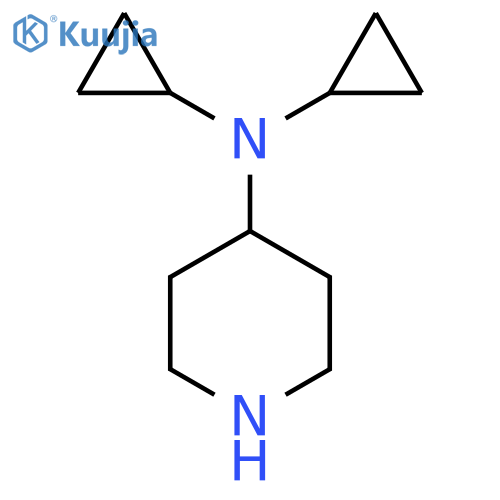 N,N-Dicyclopropylpiperidin-4-amine structure