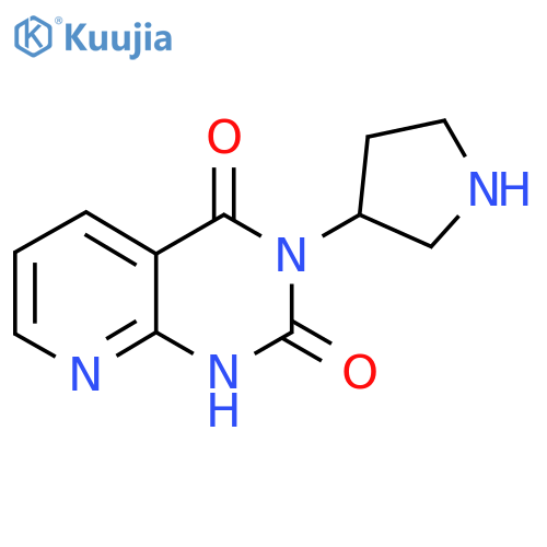3-(Pyrrolidin-3-yl)pyrido[2,3-d]pyrimidine-2,4(1H,3H)-dione structure