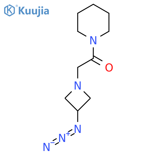2-(3-Azidoazetidin-1-yl)-1-(piperidin-1-yl)ethan-1-one structure