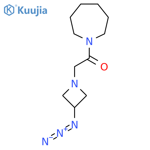 1-(Azepan-1-yl)-2-(3-azidoazetidin-1-yl)ethan-1-one structure