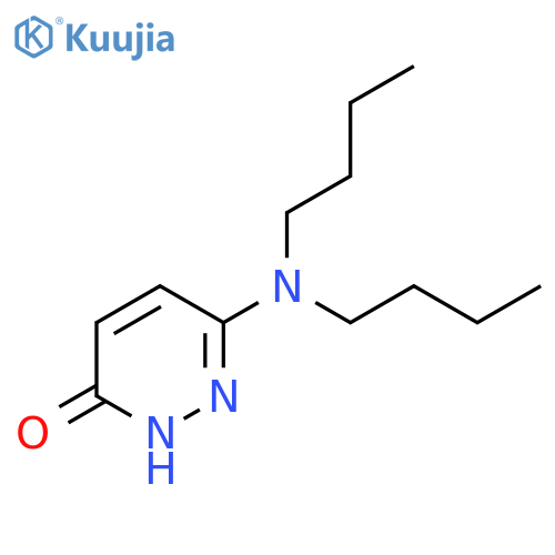 6-(Dibutylamino)pyridazin-3-ol structure