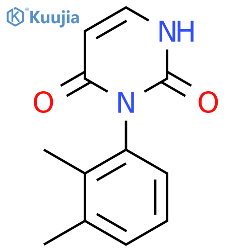 3-(2,3-dimethylphenyl)pyrimidine-2,4(1H,3H)-dione structure