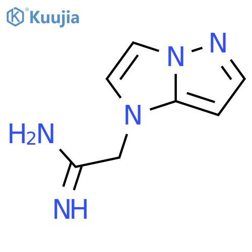 2-(1H-imidazo[1,2-b]pyrazol-1-yl)acetimidamide structure