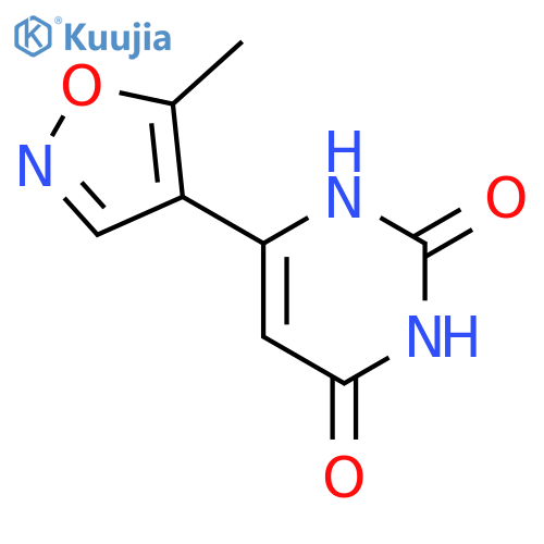 6-(5-methylisoxazol-4-yl)pyrimidine-2,4(1H,3H)-dione structure