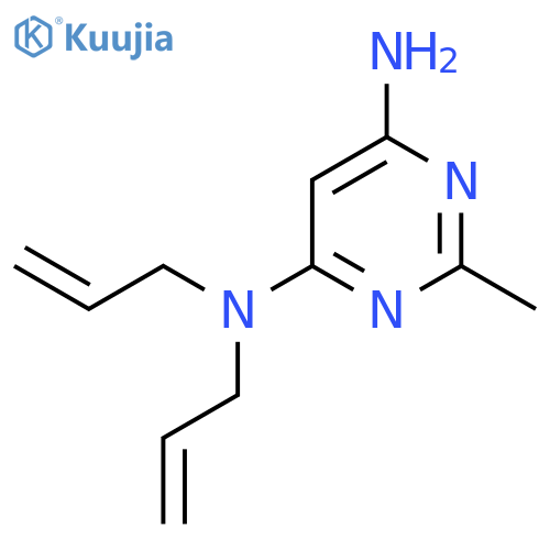 N4,N4-Diallyl-2-methylpyrimidine-4,6-diamine structure