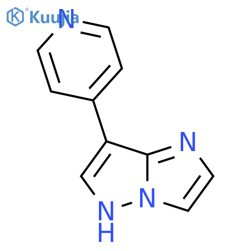 7-(Pyridin-4-yl)-1H-imidazo[1,2-b]pyrazole structure