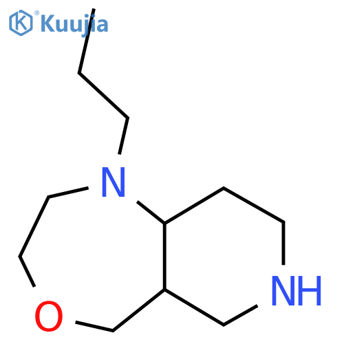 1-Propyldecahydropyrido[4,3-e][1,4]oxazepine structure